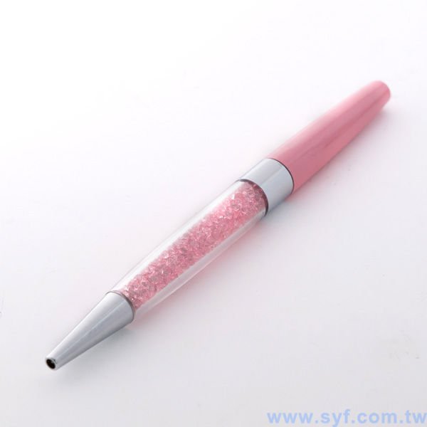 水晶禮品筆-金屬廣告筆-旋轉式原子筆-兩種款式可選-採購批發贈品筆_2